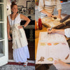 Classic CM Half Apron from Oaxaca +  autographed copy of Cocinando on Cook Street!